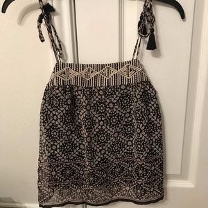 Patterned tank top